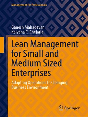 cover image of Lean Management for Small and Medium Sized Enterprises